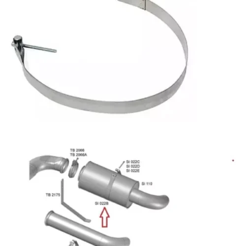 ABRAC CINTA FIXACAO PROT CATALIZADOR VOLVO FH/NH