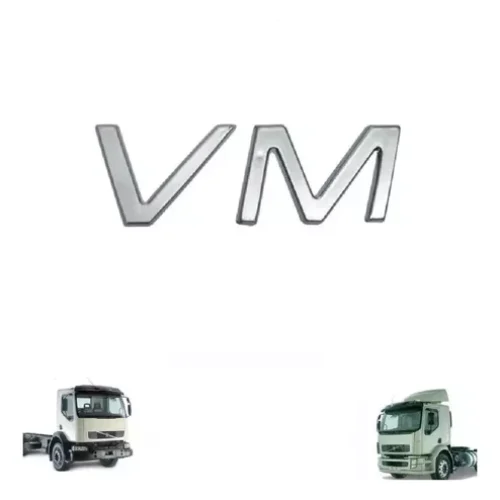 EMBLEMA LETREIRO FRONTAL (VM) CROMO